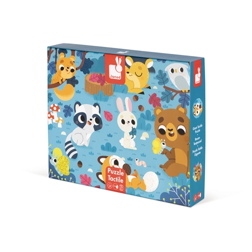 Janod taktile Puzzle Waldtiere